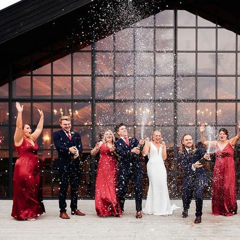 Wedding Party Champagne Pop