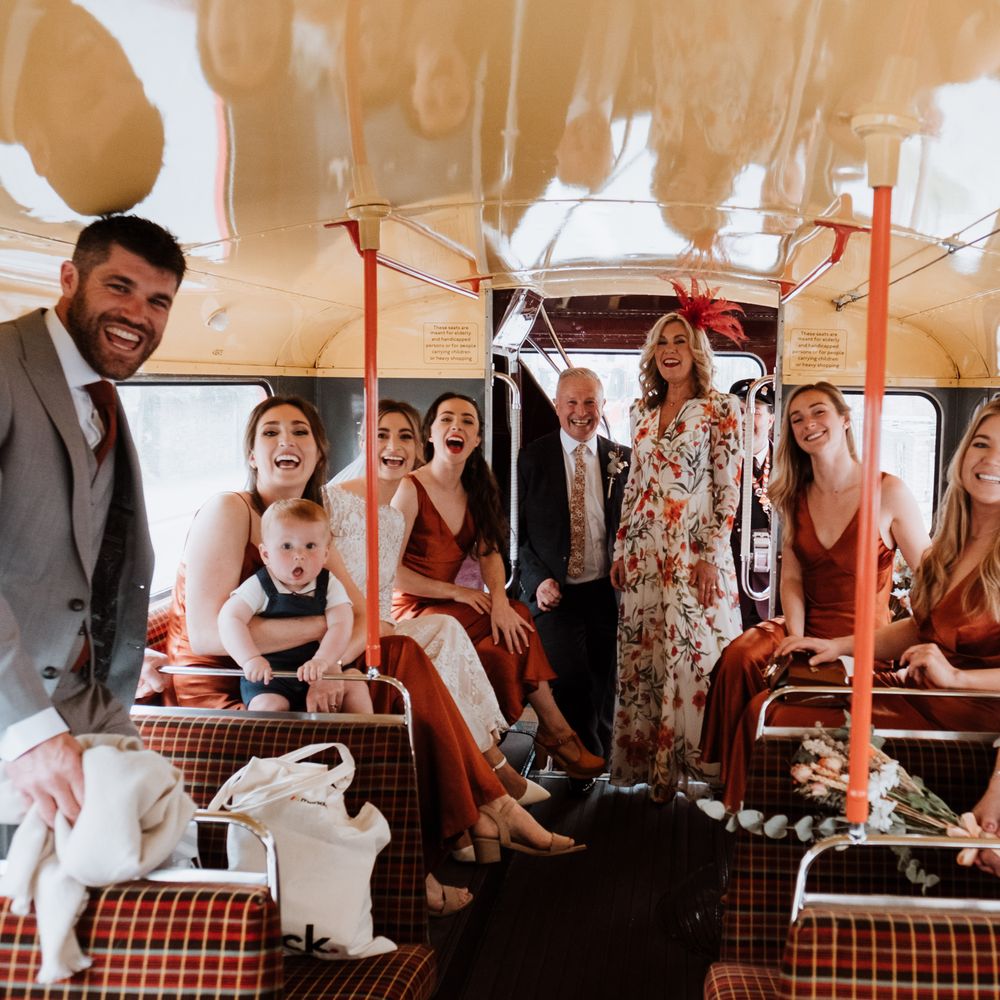 Hackney Town Hall Wedding bus