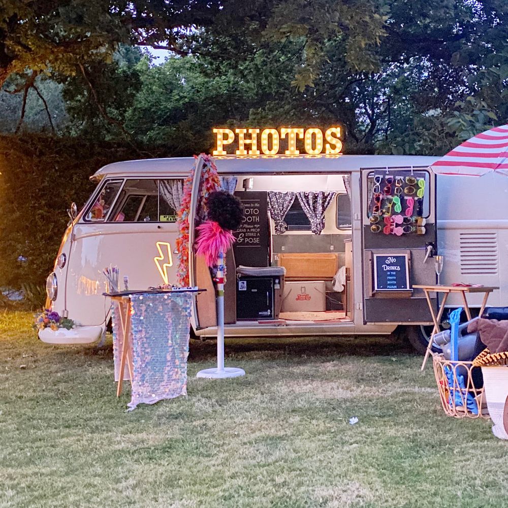 white van wedding co white campervan