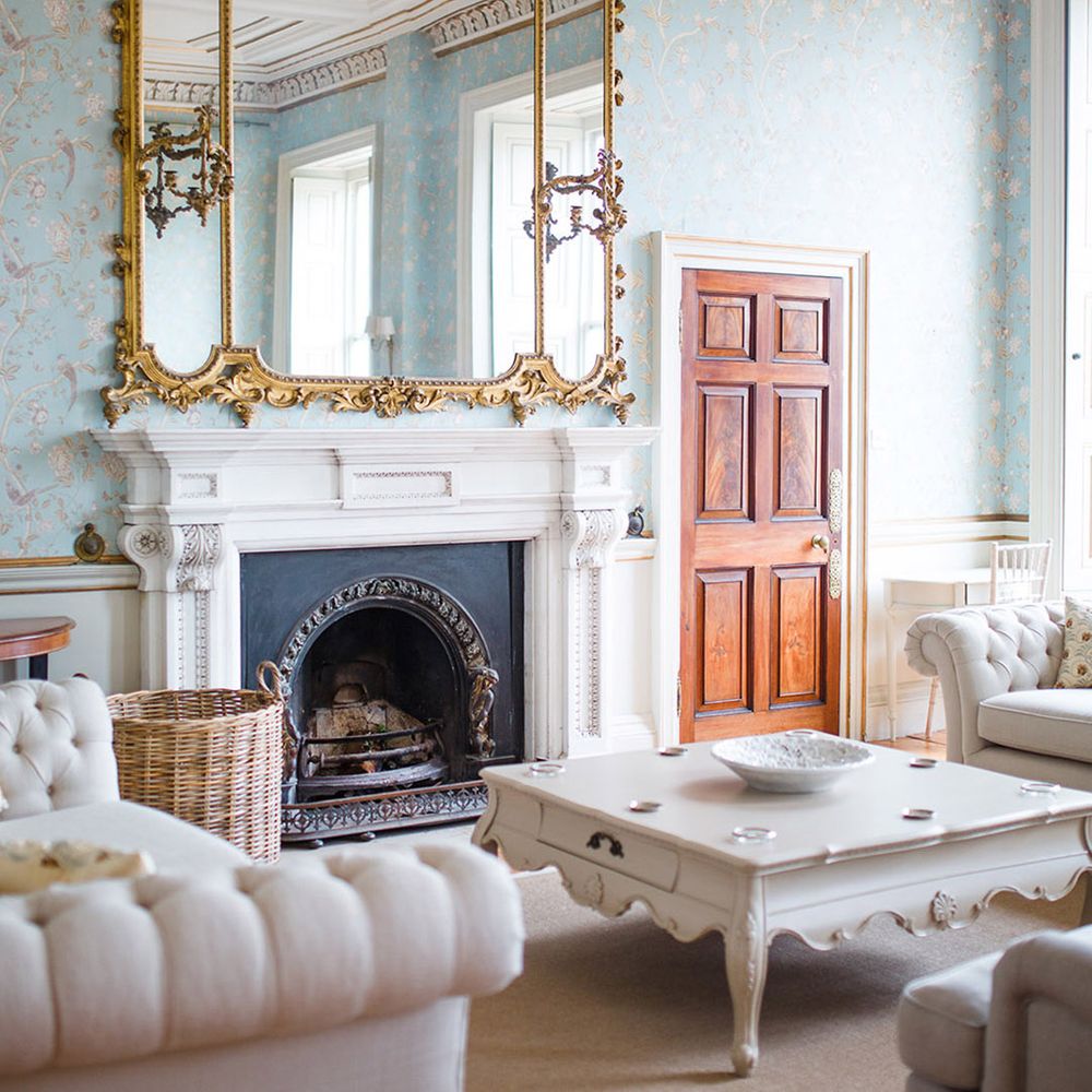Pynes House luxury sitting room