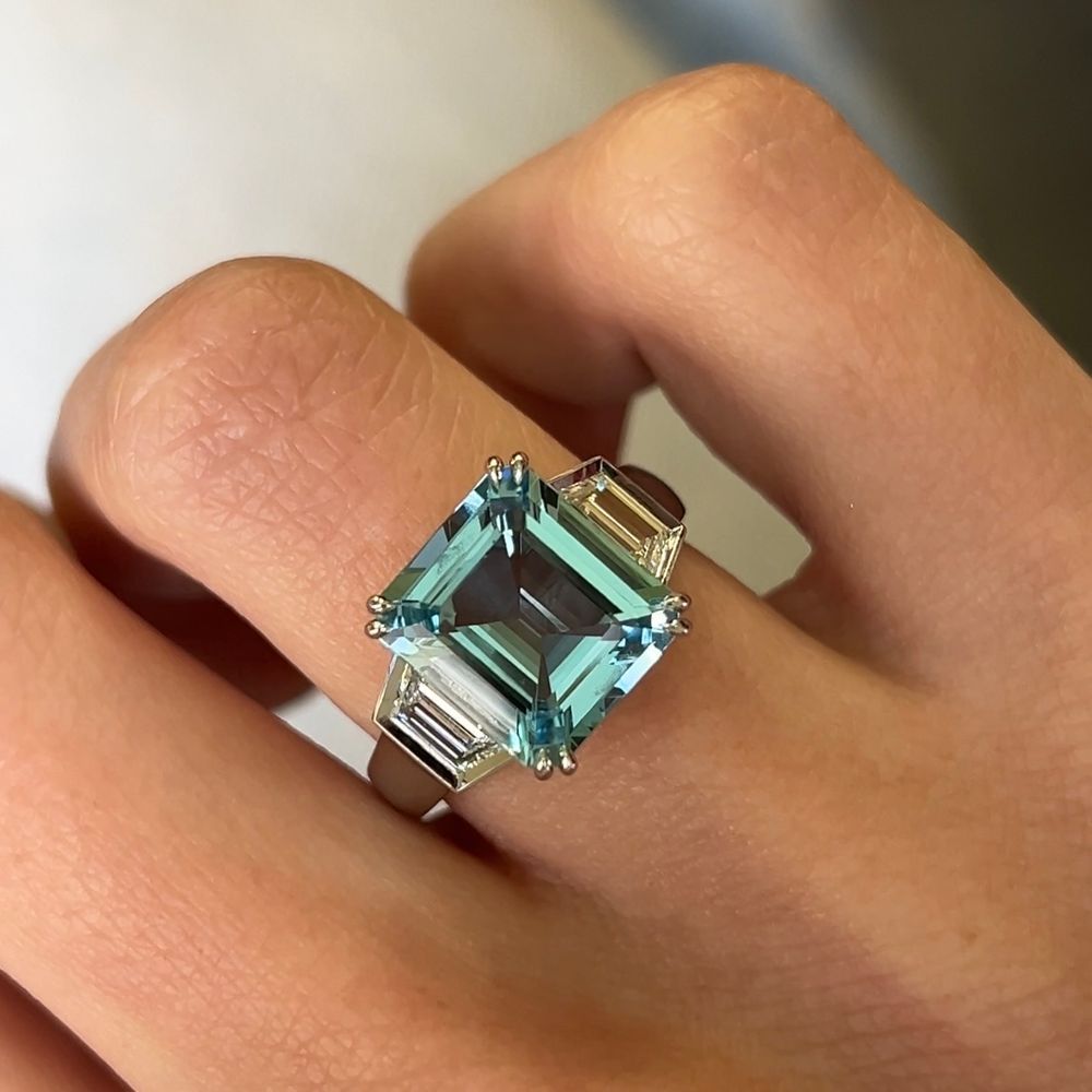 modern-square-blue-diamond-engagement-ring