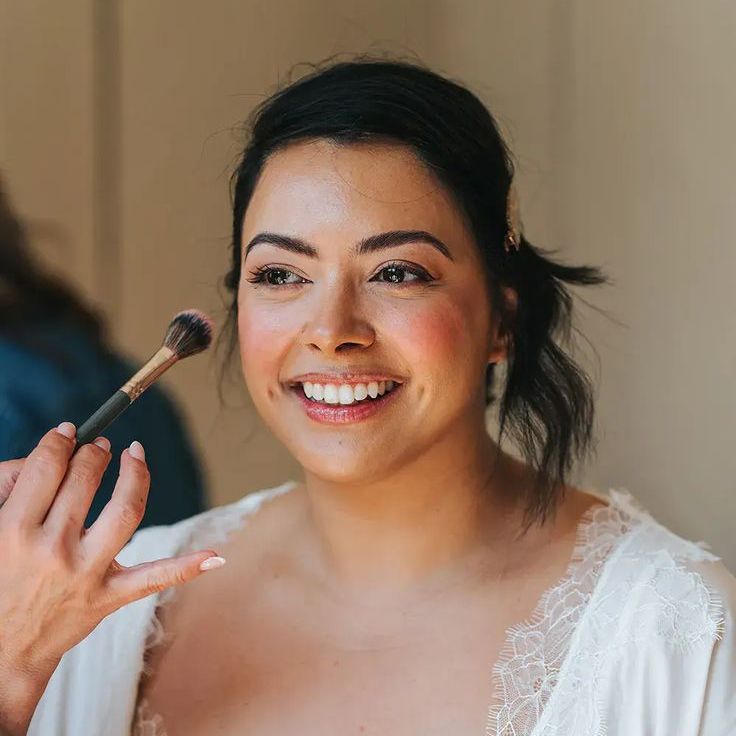 Glowy Natural Bridal Wedding Makeup