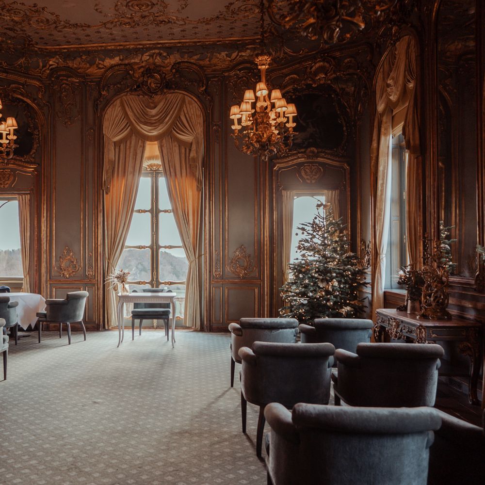 Stunning room in the luxe country house, Cliveden House