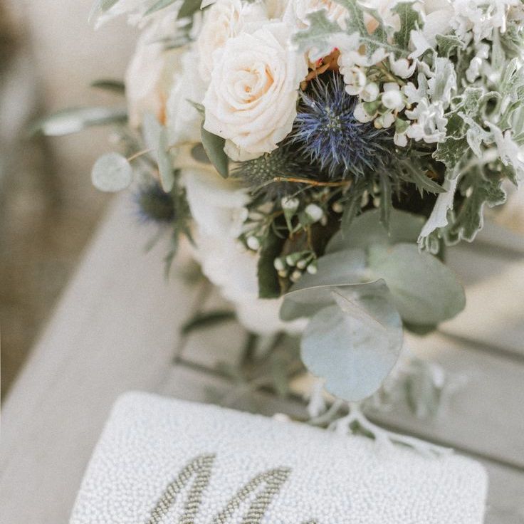 Mrs Bridal Clutch Bag for Bride