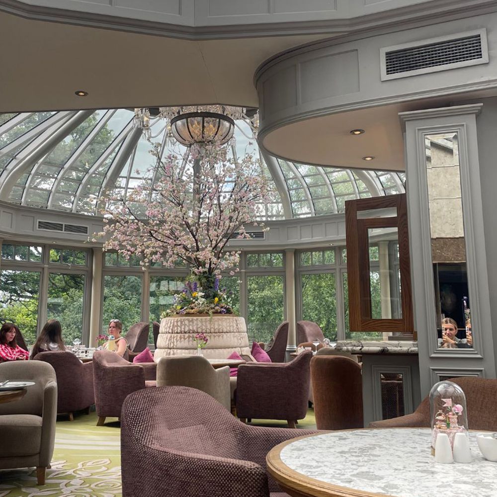 Galgorm Hotel and Spa in Northern Ireland breakfast area