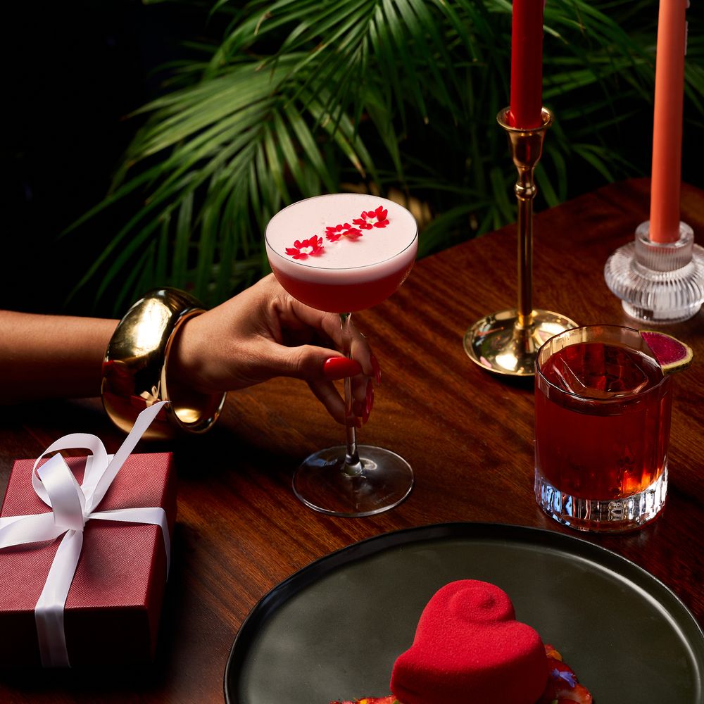 Ce La Vi London restaurant Valentine's Menu