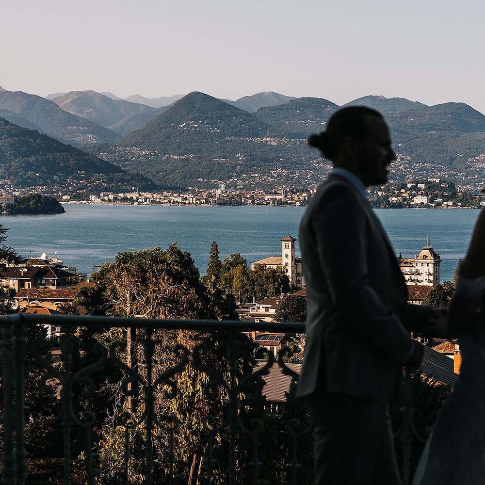 Italy wedding, honeymoon at Villa Muggia