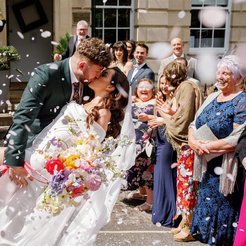 Wild Honey Floristry Spring Bouquet For Bride