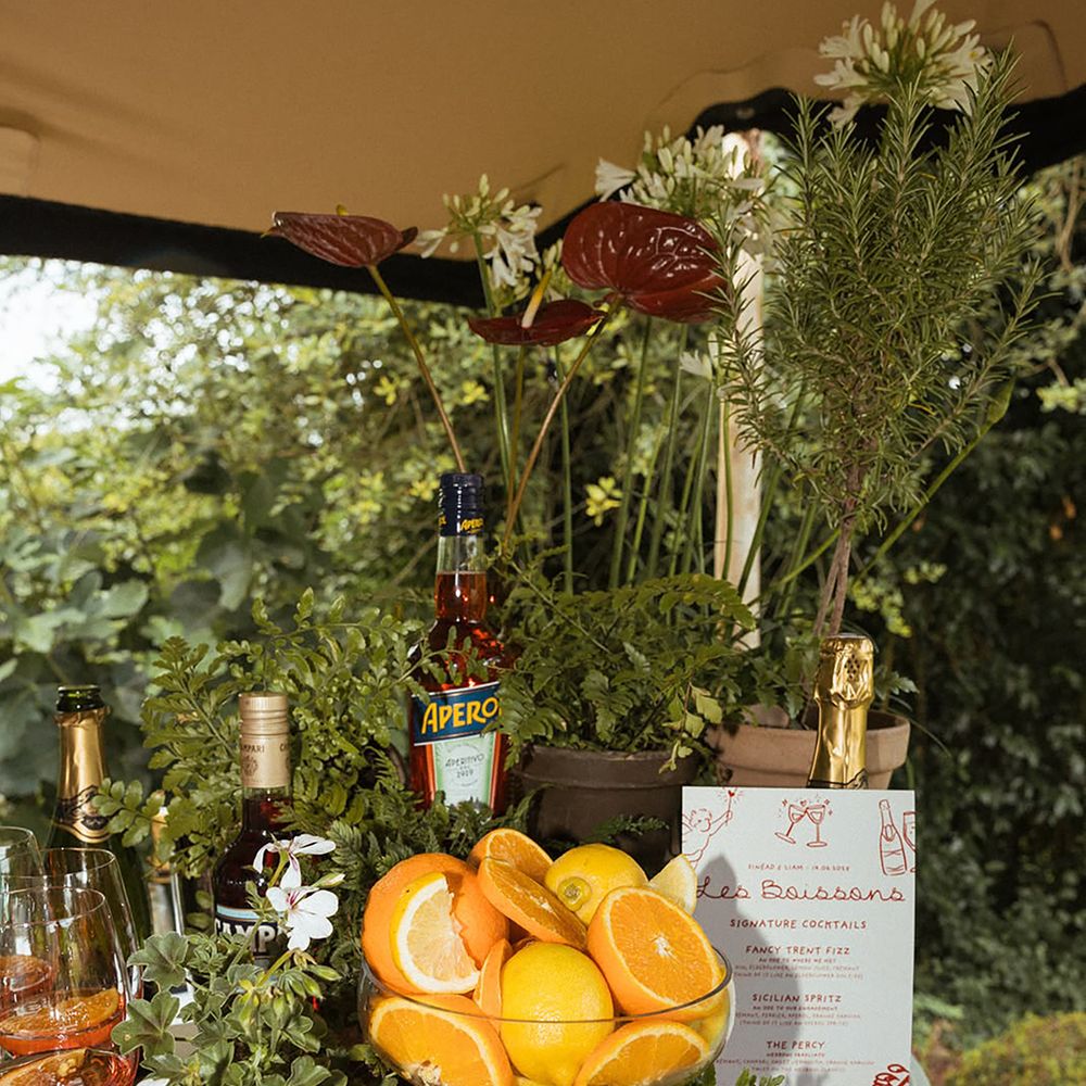 Aperol Spritz cocktail bar