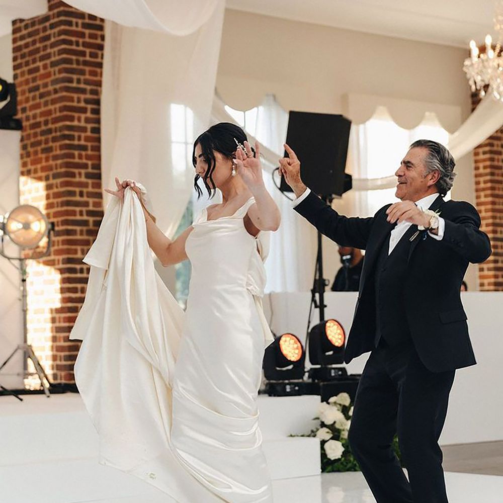 Father and daughter dance