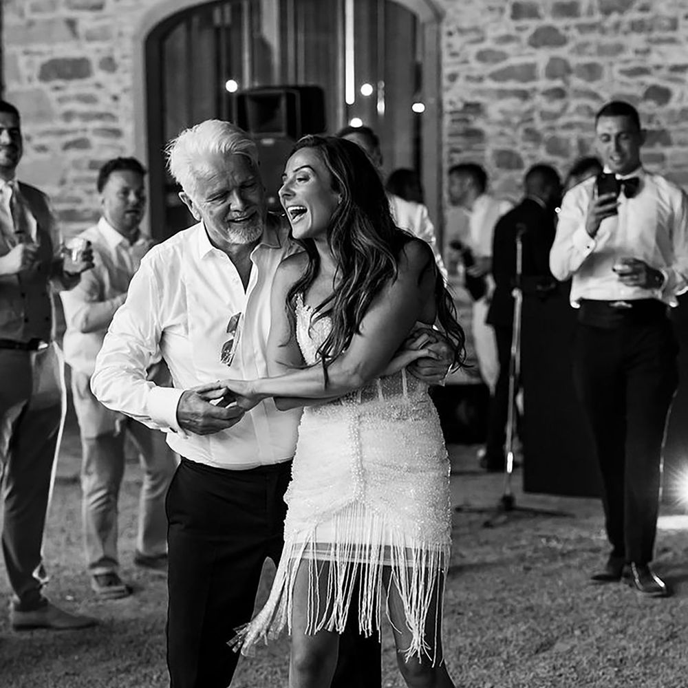Father and daughter dance