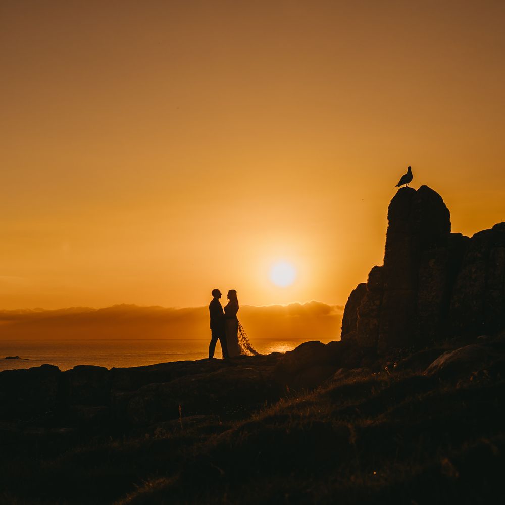I Do Film and Photos sunset wedding videography