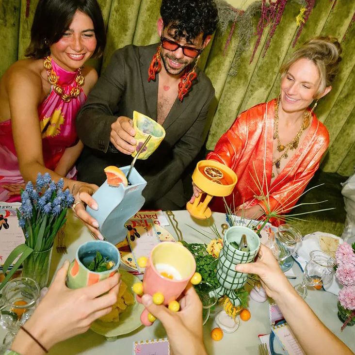 An Anti-Wedding Editorial In Mallorca With Bold Guest Fashion