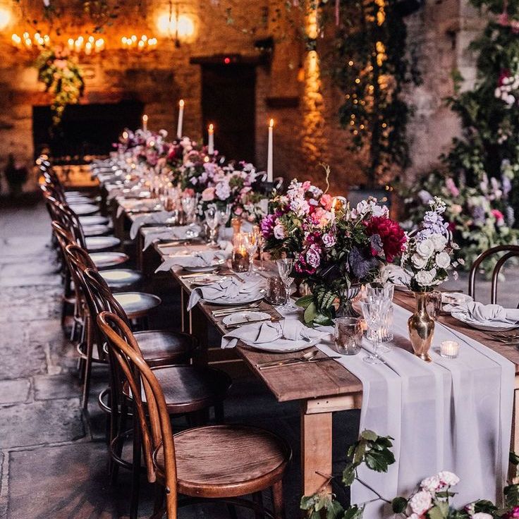 Intimate Wedding at Cripps Barn with Romantic Floral Tablescape