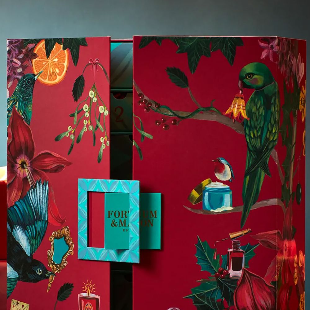 Fortnum & Mason Beauty Advent Calendar 2025 with closed doors