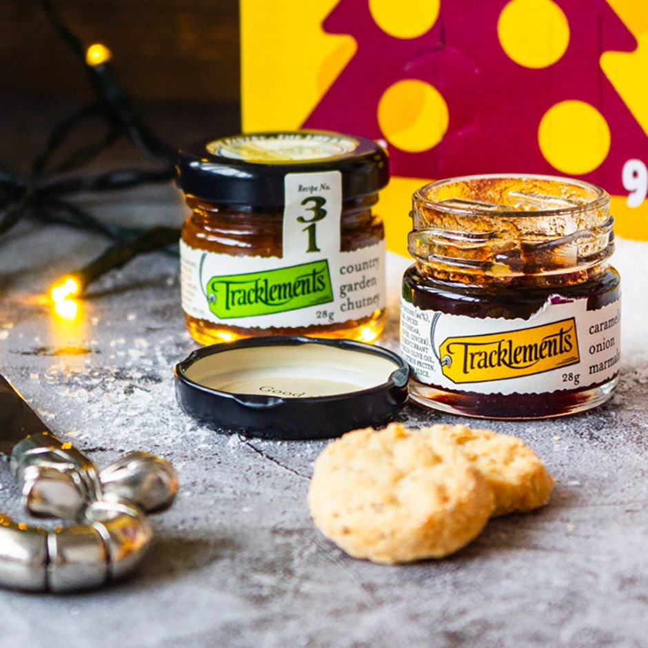 Chuckling Cheese Advent Calendar 2025 with chutneys