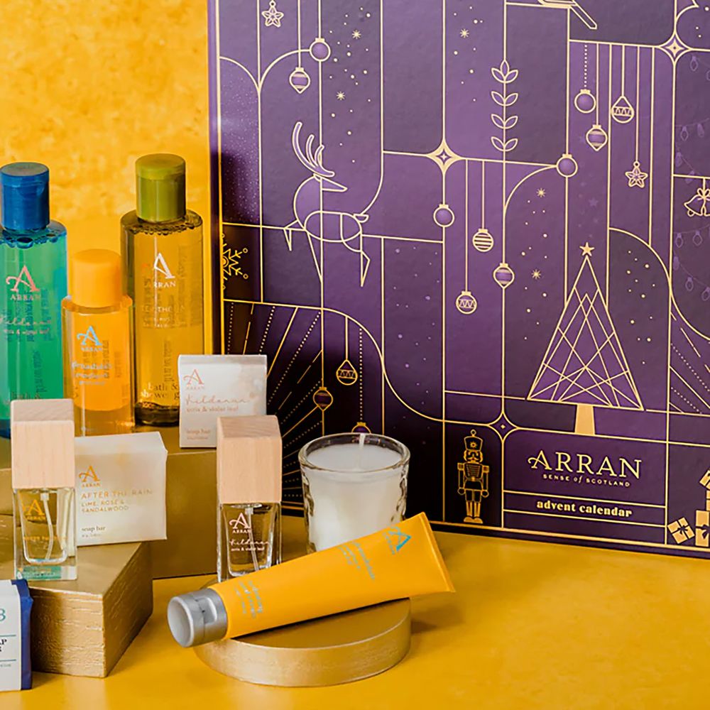 ARRAN Sense of Scotland Advent Calendar 2025 contents inside