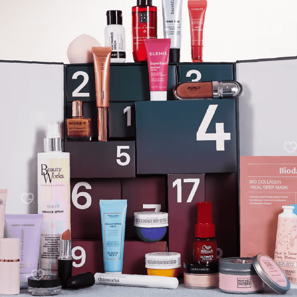 ASOS beauty advent calendar 2025 product selection
