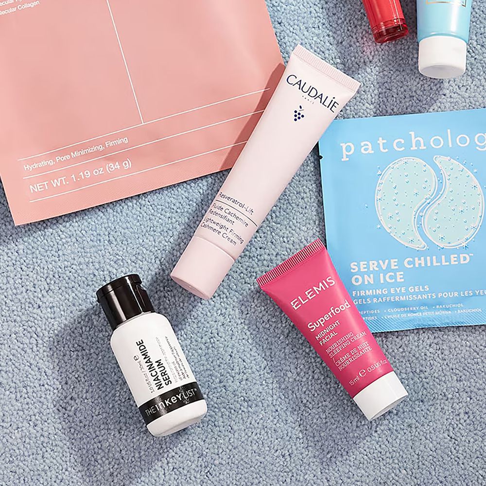 ASOS beauty advent calendar 2025 loose products featured inside