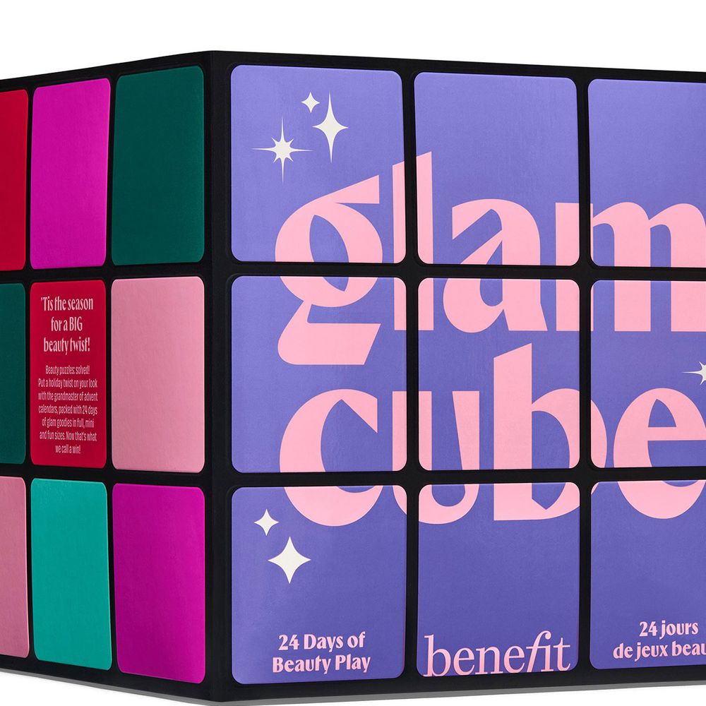 Benefit advent calendar 2025 cube calendar closed