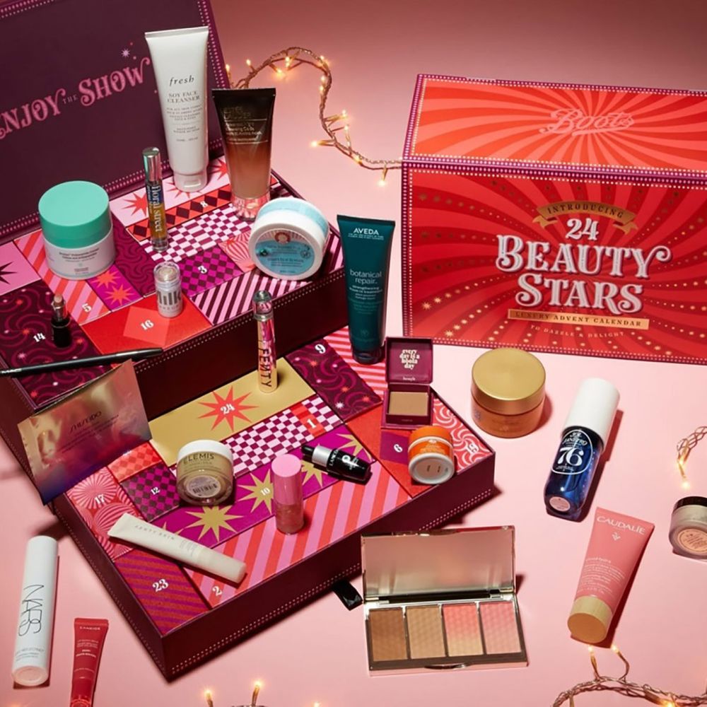 Boots beauty advent calendar 2025 lifestyle product selection
