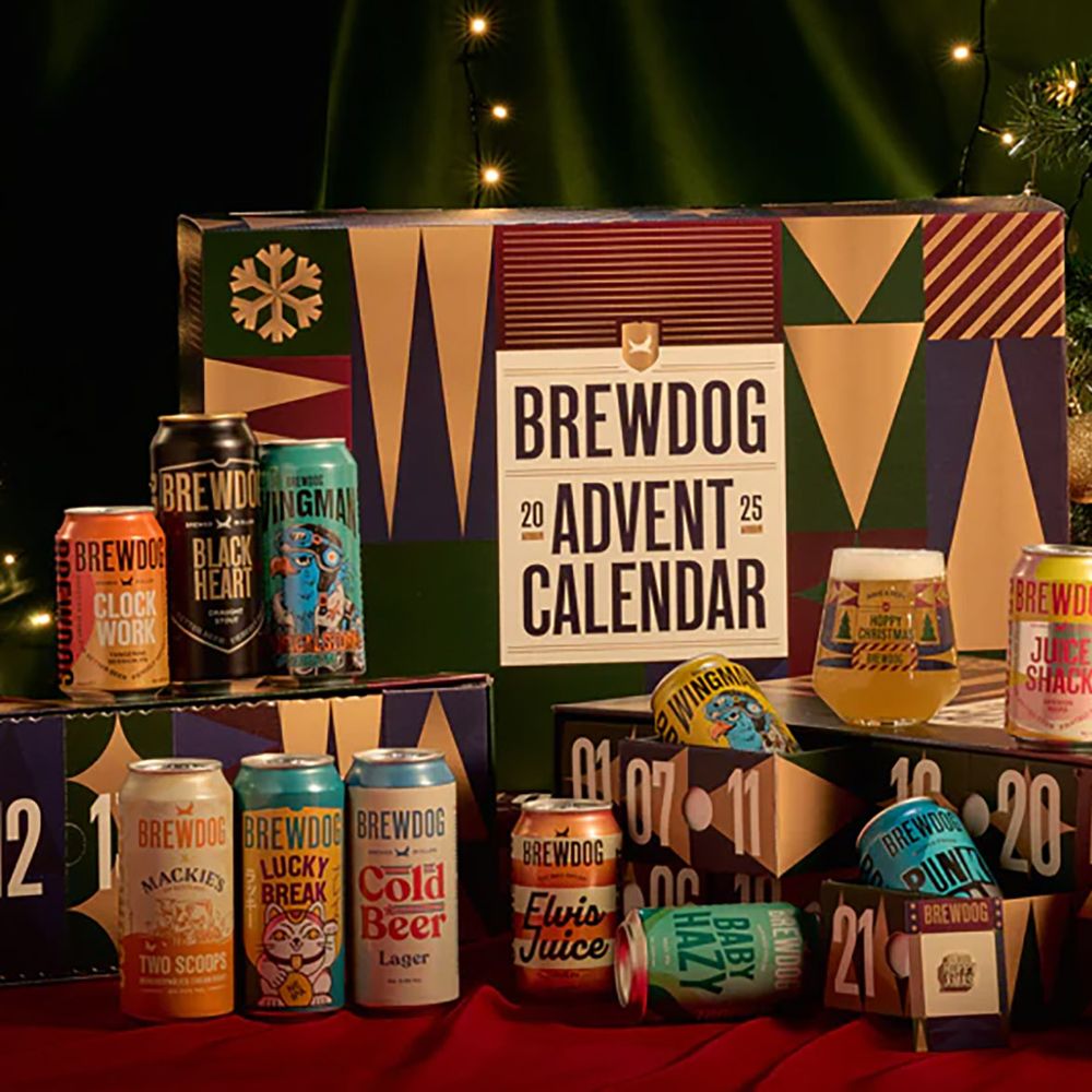 Brewdog Craft Beer Advent Calendar 2025, products included