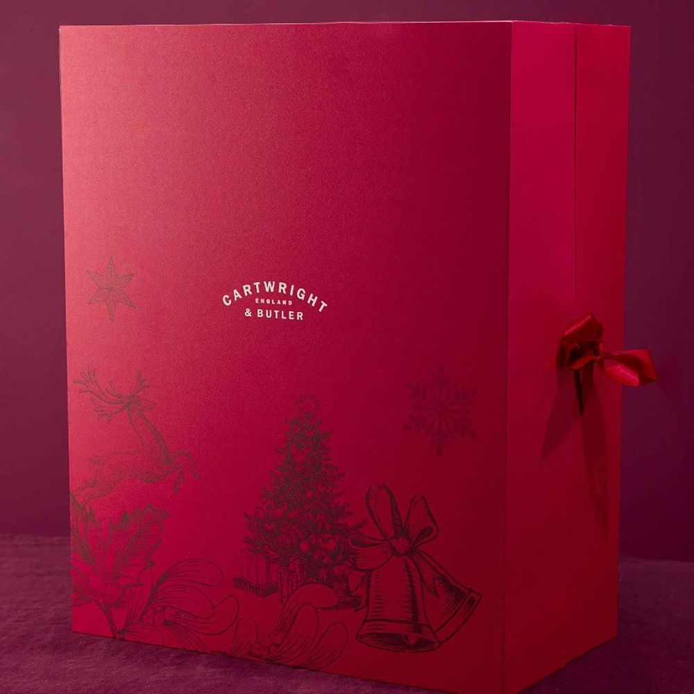 Cartwright & Butler Advent Calendar closed lifestyle imagery