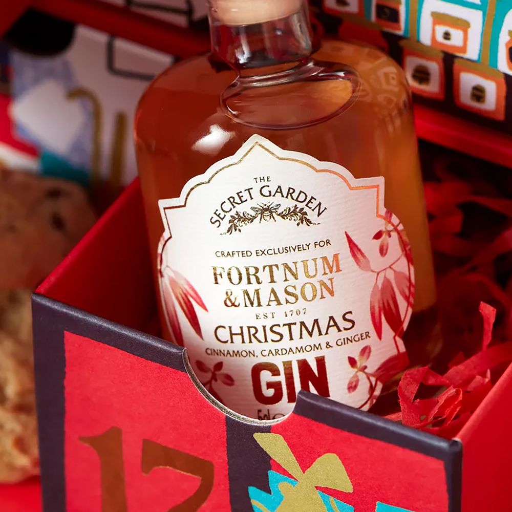 Fortnum & Mason Feasting Advent Calendar 2025 'christmas gin'