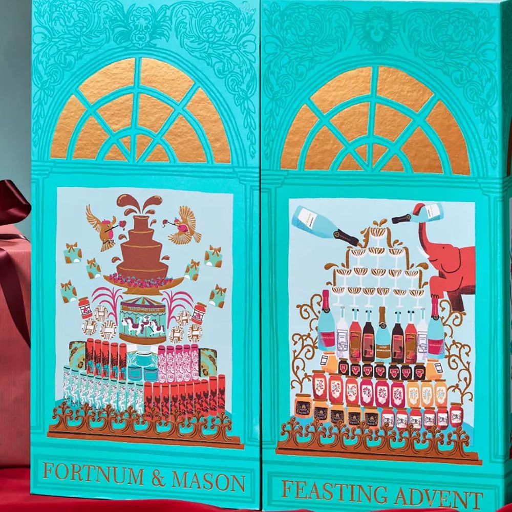 Fortnum & Mason Feasting Advent Calendar 2025 closed calendar casing