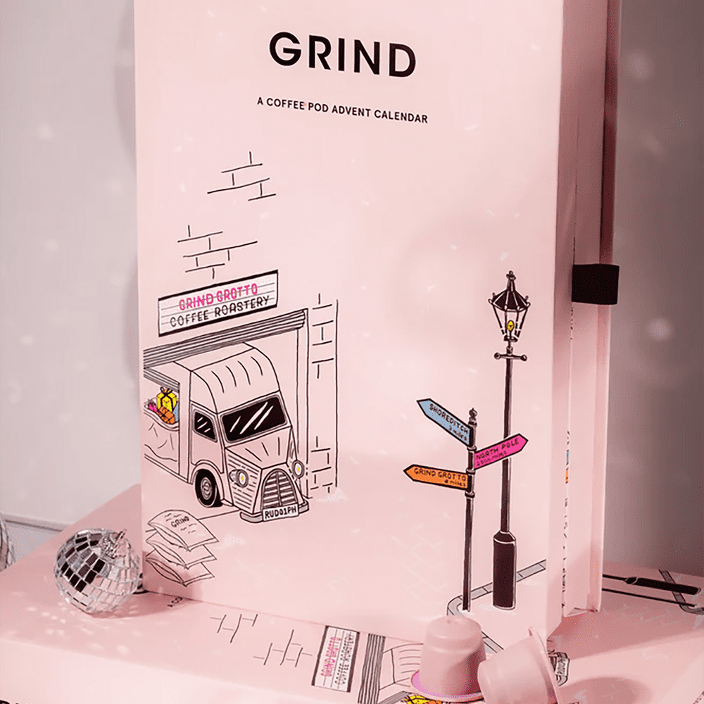 Grind Coffee Advent Calendar 2025 with pods
