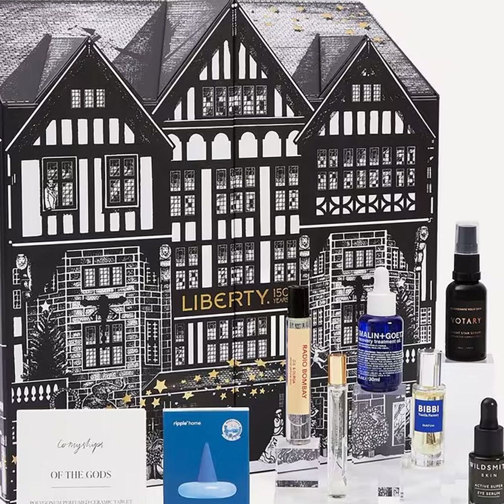 Liberty Men's Beauty Advent Calendar 2025 with grooming products included