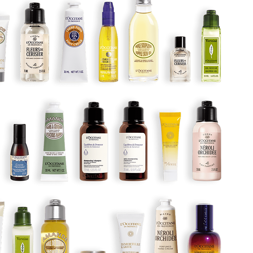 L'Occitane Beauty Advent Calendar 2025, contents included inside the calendar