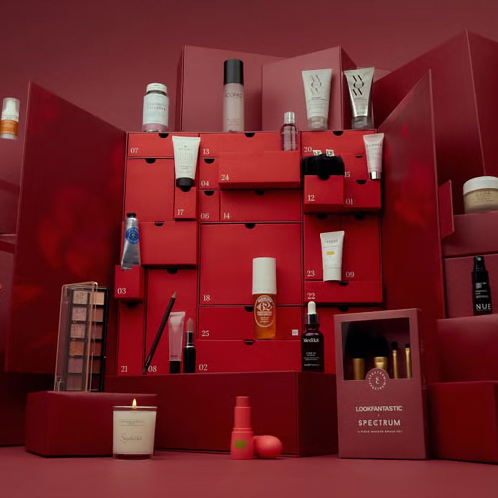 Lookfantastic beauty advent calendar 2025 lifestyle promo image