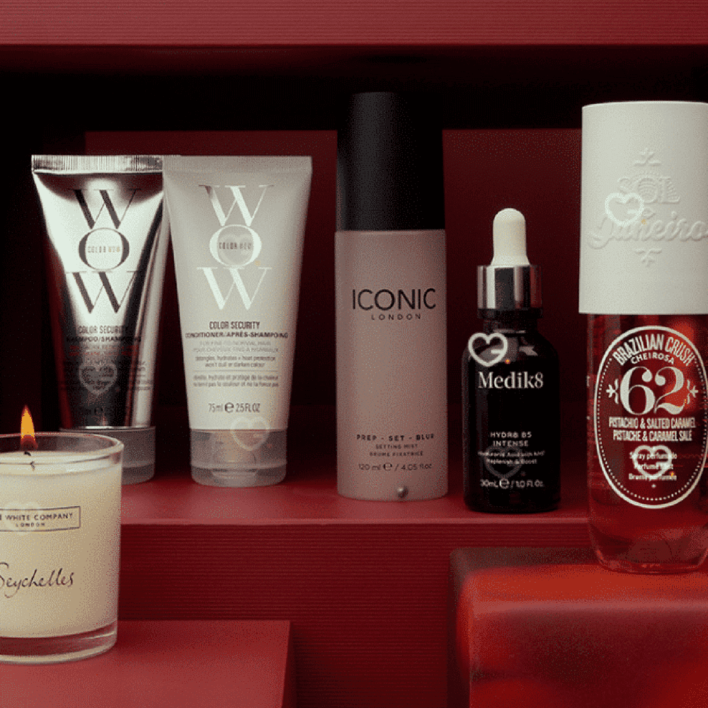 Lookfantastic beauty advent calendar 2025, including Colow Wow, White Company, Iconic London and more