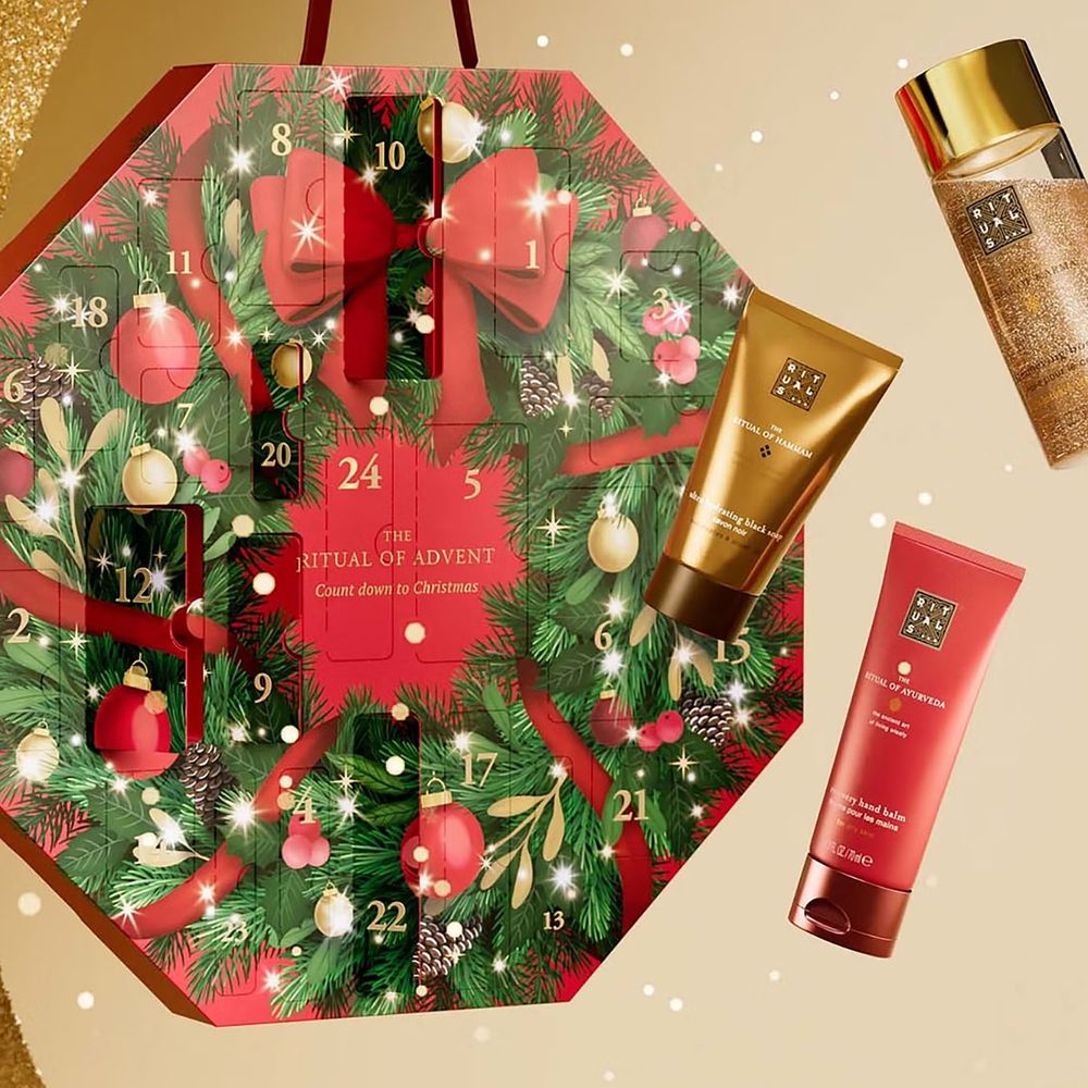 Rituals wreath advent calendar 2025 lifestyle promo image