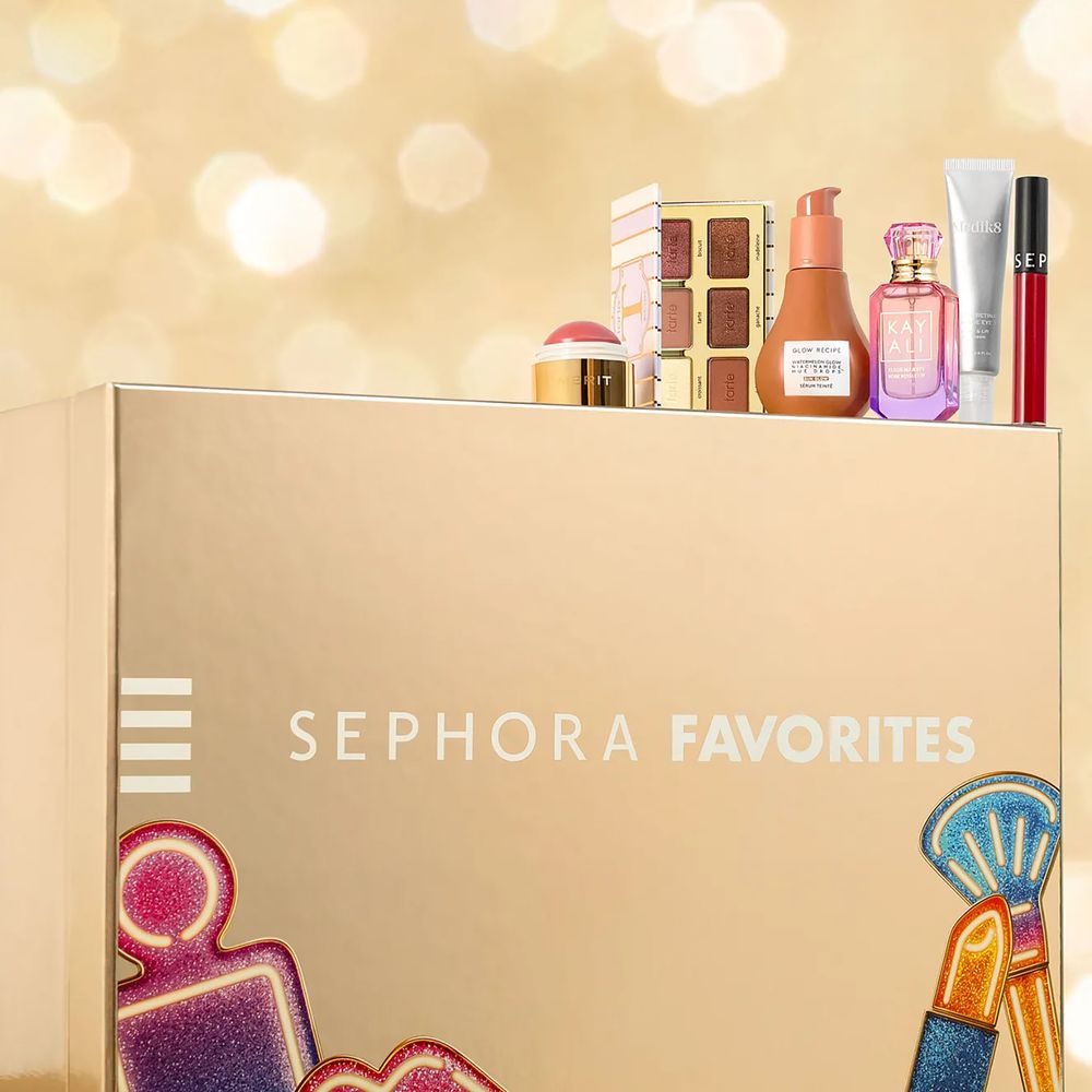 Sephora beauty advent calendar 2025 gold box