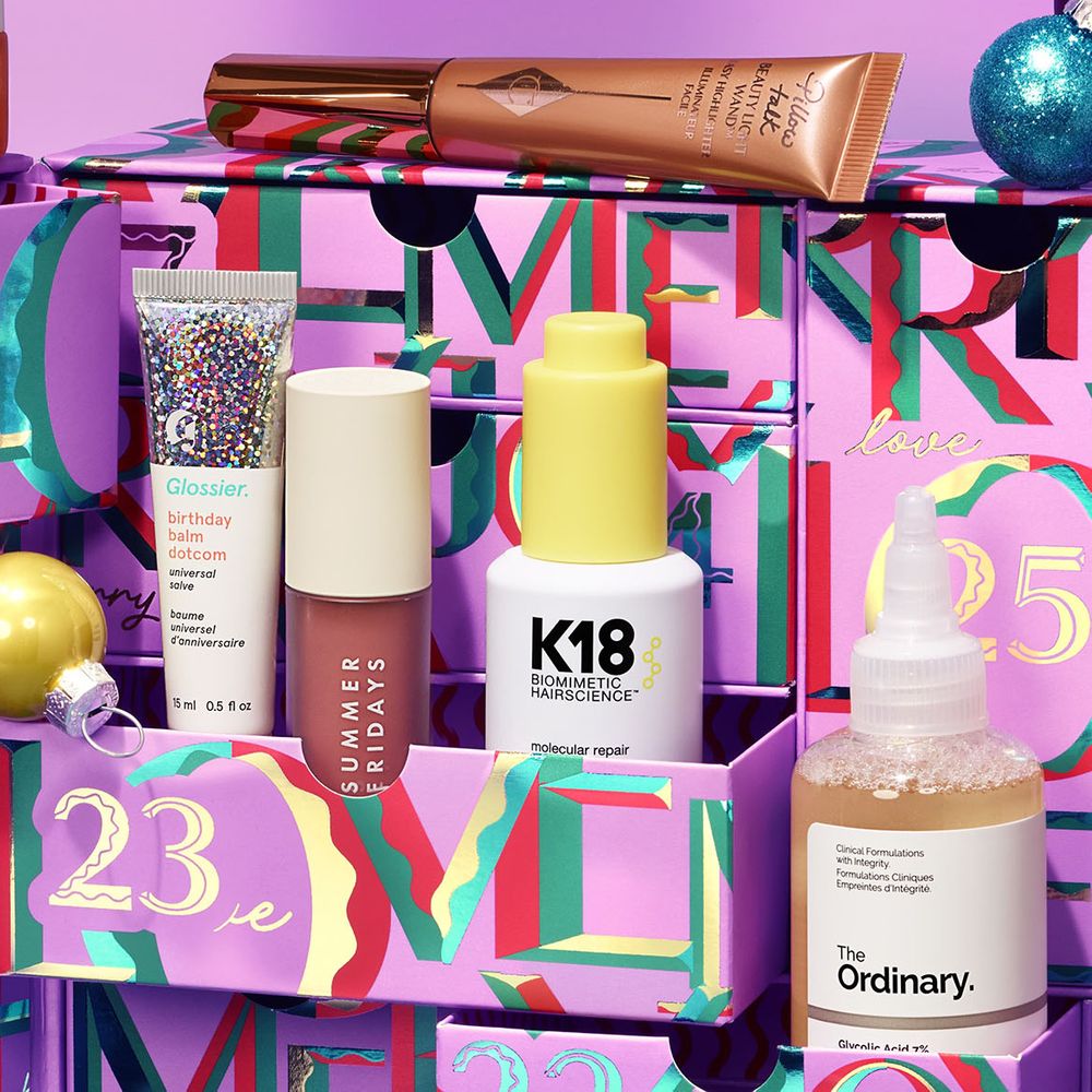 Space NK beauty advent calendar 2025 lifestyle promo image