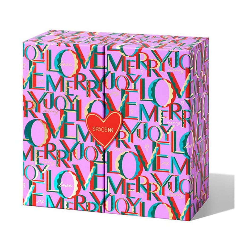 Space NK beauty advent calendar 2025 closed calendar casing