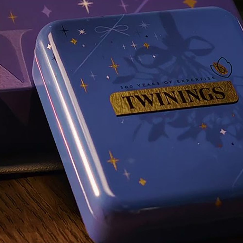 Twinings Tea Advent Calendar 2025 tin storage for tea