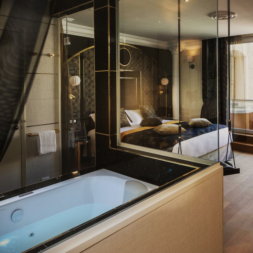 Chambre Bain de Minuit at Hotel Paris J'adore