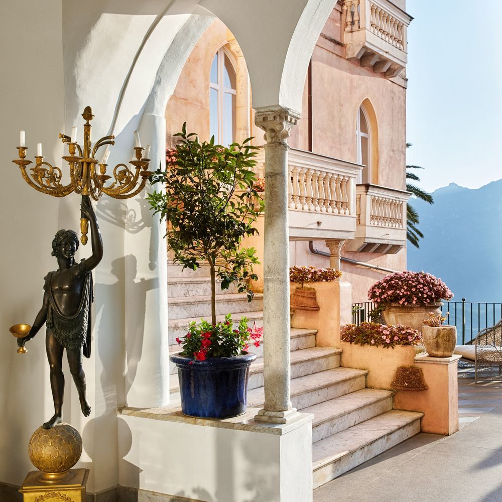 Palazzo Avino hotel in Ravello perfect for Valentine's Day