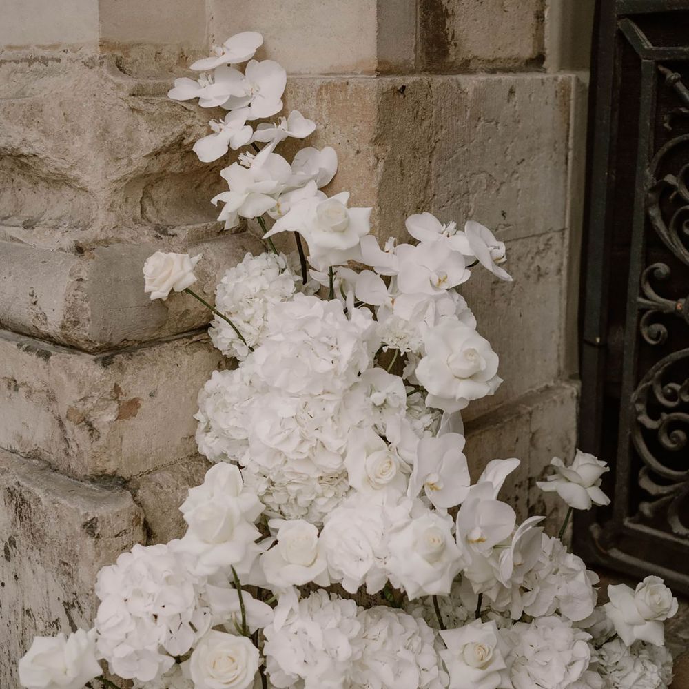 White floral arrangement