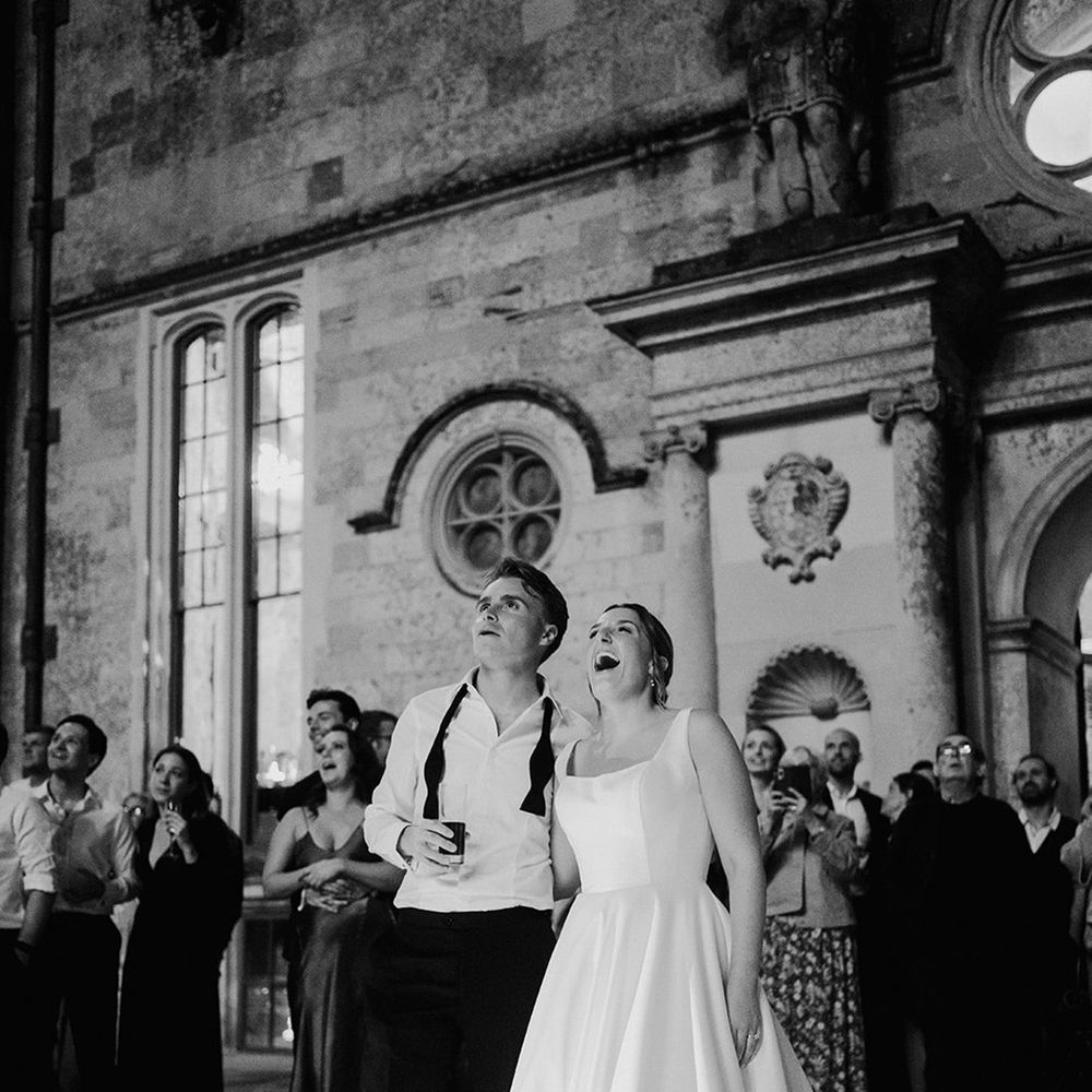 bride-and-groom-watch-the-firework-display