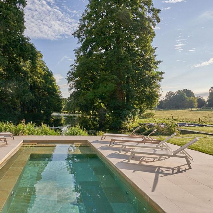 avington estate winchester wellness retreat pool area