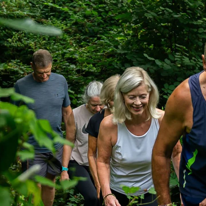 combe grove health wellness retreat hike