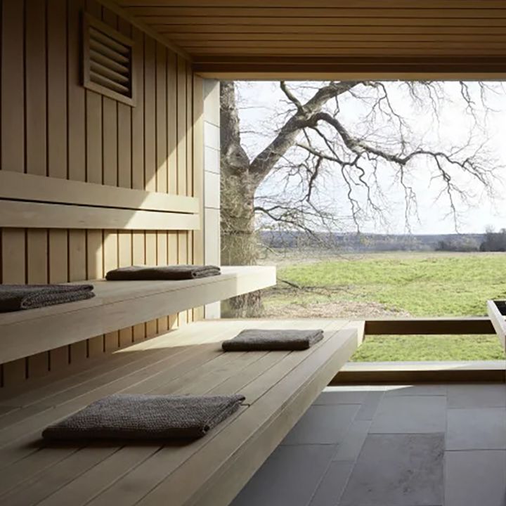 the bothy by wildsmith at heckfield place wellness sauna