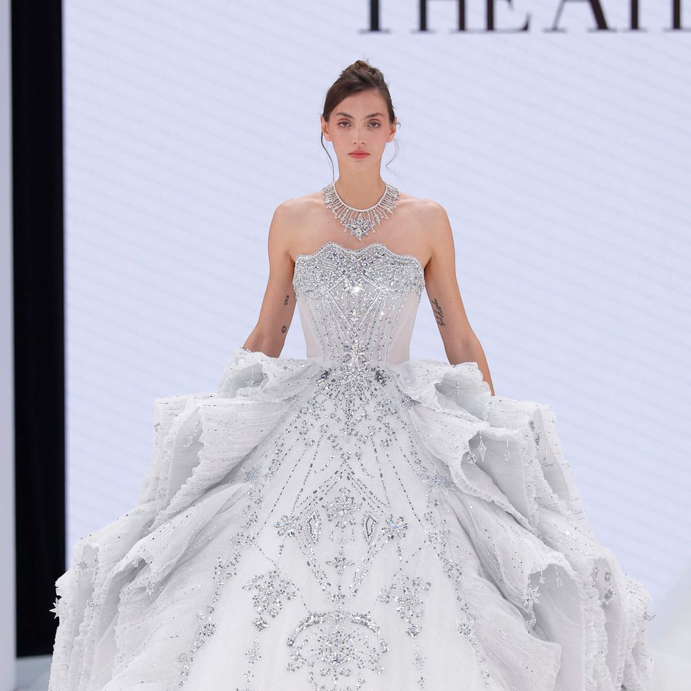 The Atelier By Prof. Jimmy Choo Modern Fairytale Ruffles Ballgown - Barcelona Bridal Fashion Week 2025