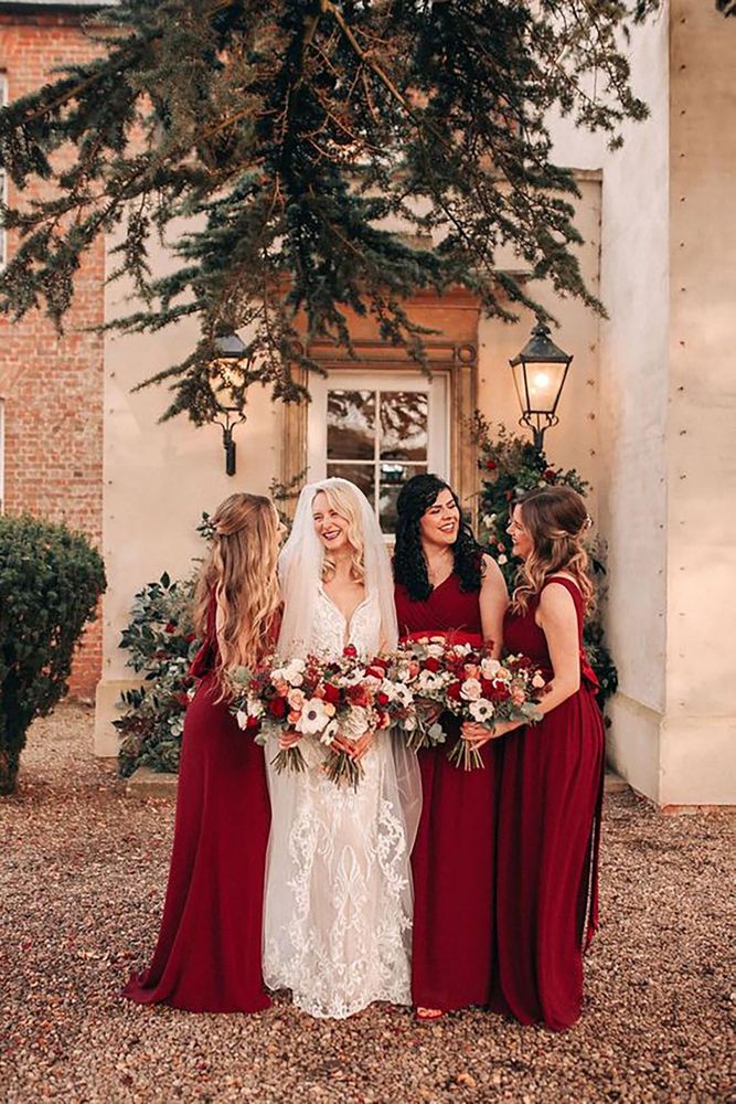 50 Red Wedding Theme Ideas | Bold Bridesmaid Dresses, Decor & More 50 Red Wedding Theme Ideas | Bold Bridesmaid Dresses, Decor & More