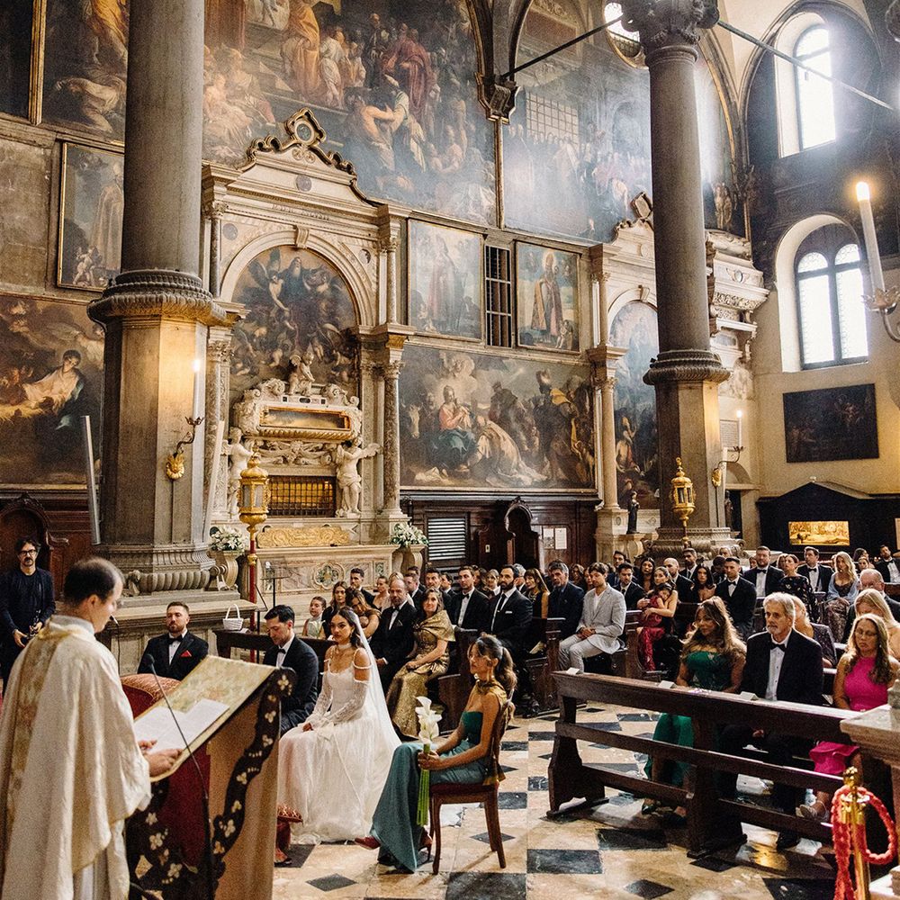 luxe-wedding-church-ceremony-in-venice