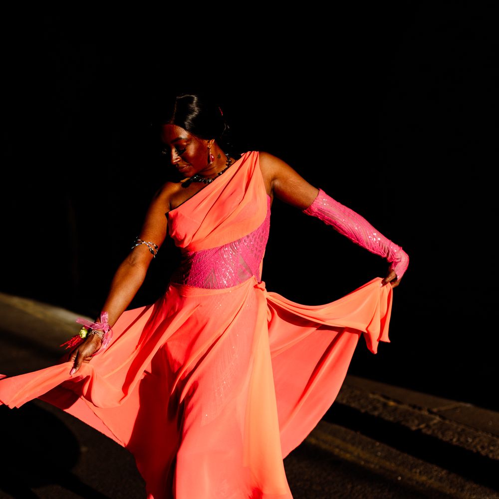 coral-and-pink-ballroom-inspired-outfit